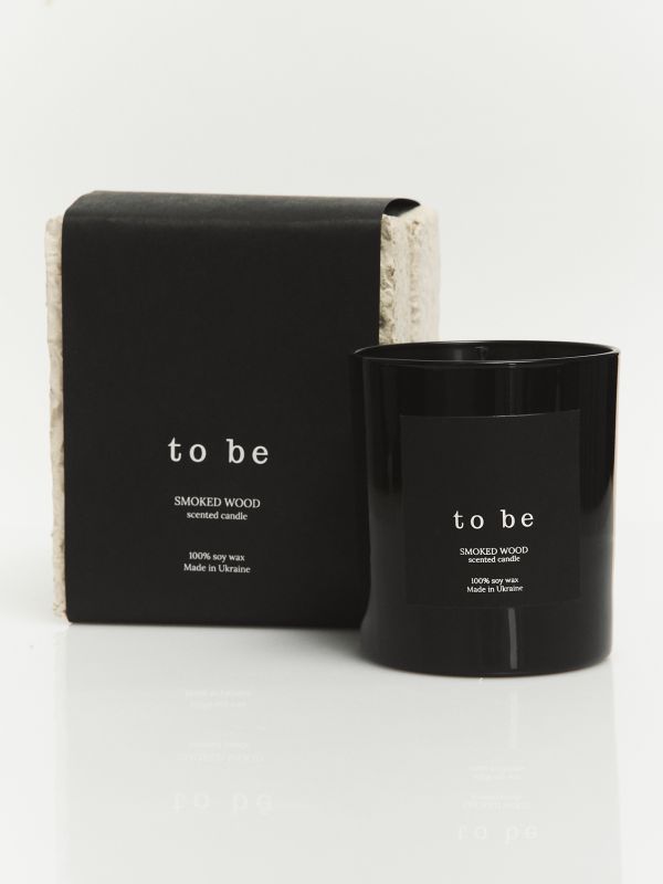 Парфумована соєва свічка SMOKED WOOD