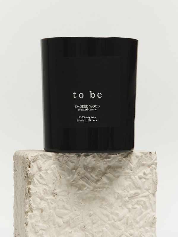 Парфумована соєва свічка SMOKED WOOD