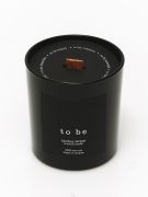 Scented Сandle White Soy Wax SANDAL WOOD in a gift box