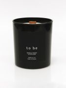 Scented Сandle White Soy Wax SANDAL WOOD in a gift box